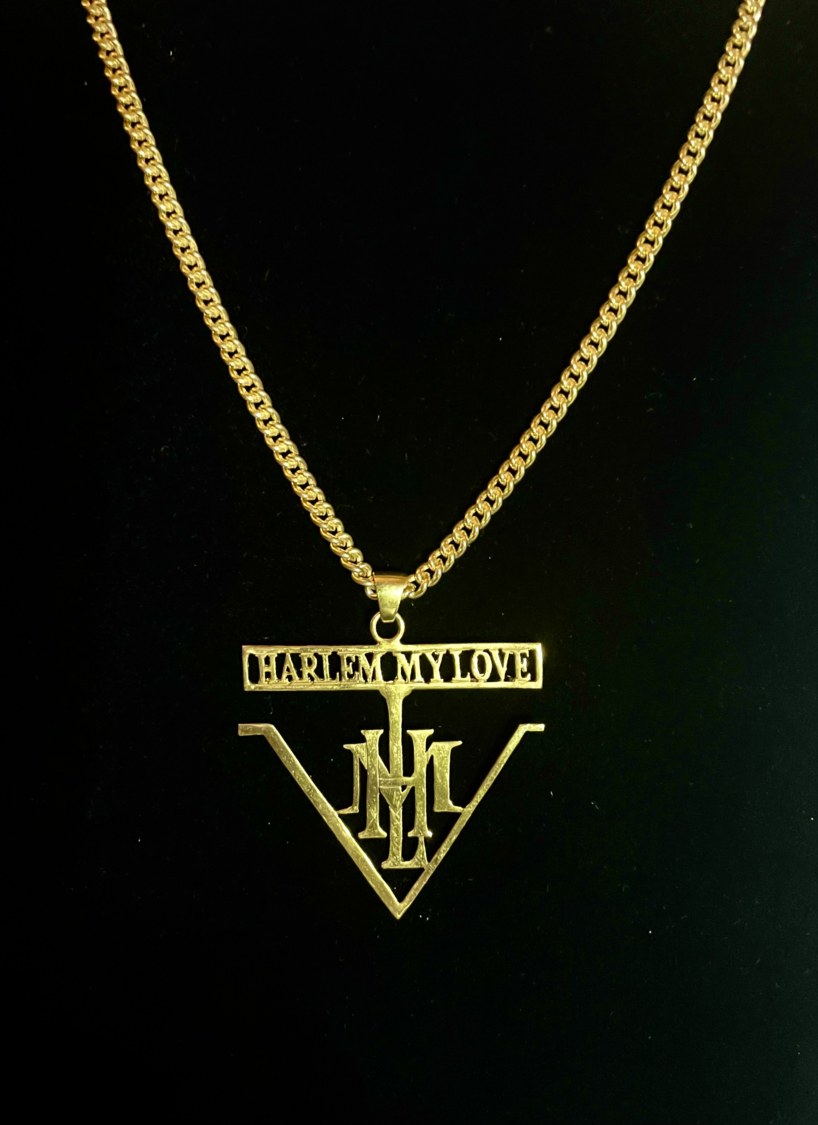 HML Gold Necklace I, Signature Collection - Image 3