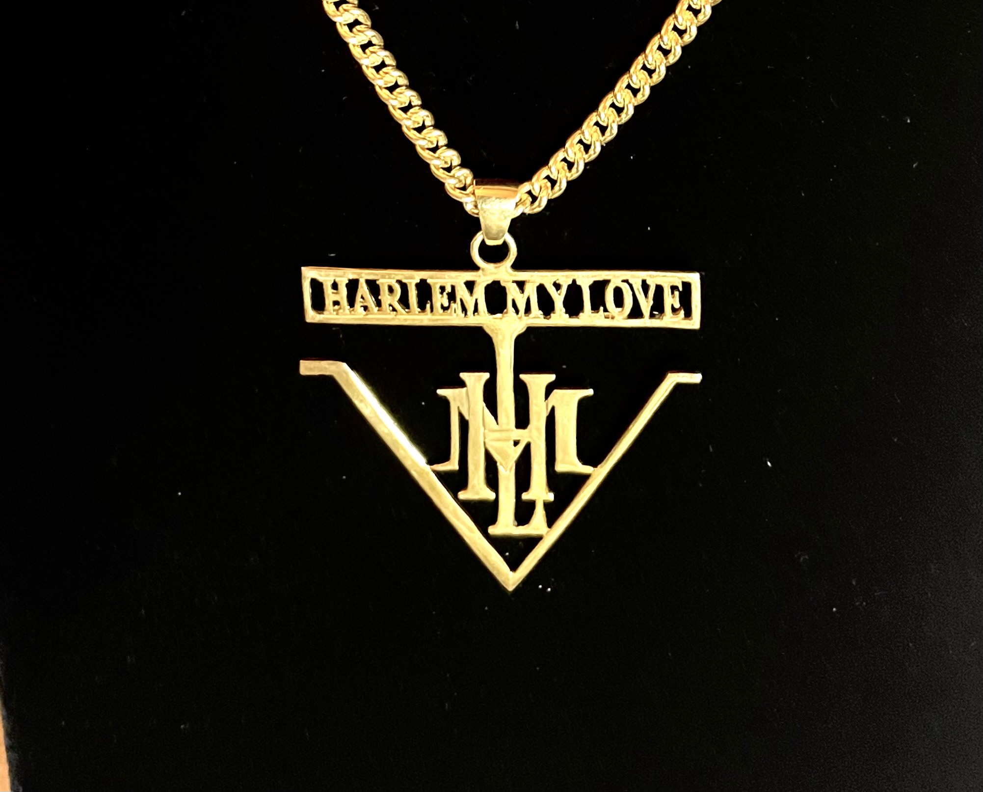 HML Gold Necklace I, Signature Collection - Image 4